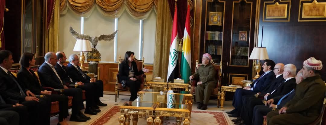 DEM Parti İmralı Heyeti Mesut Berzani ile görüştü