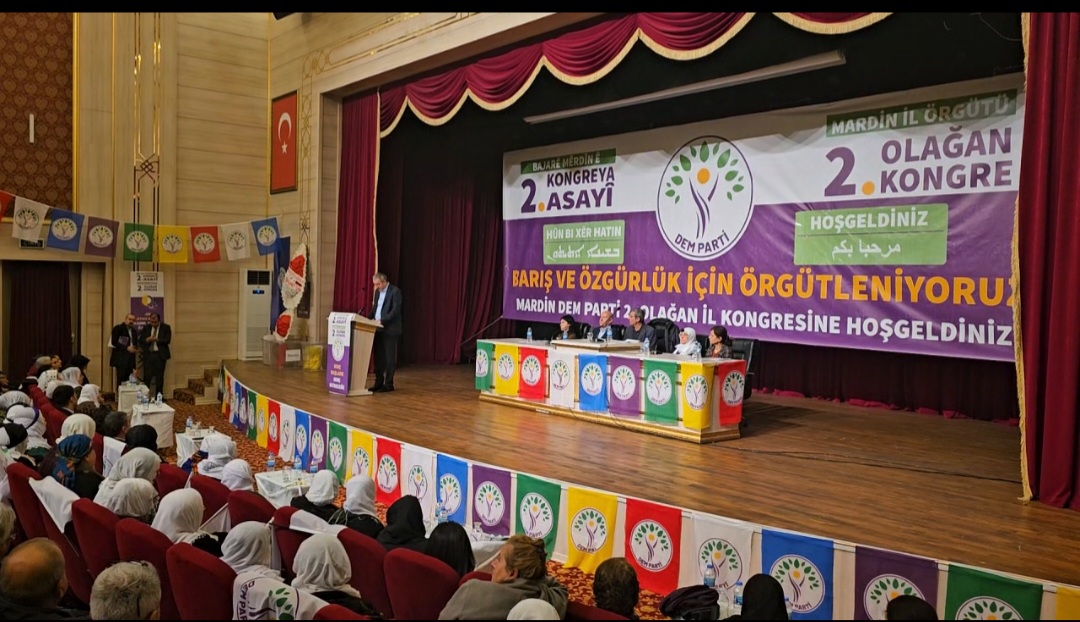 DEM Parti Mardin’de Yeni Yönetimini Belirledi… İşte Yeni Yönetim Listesi
