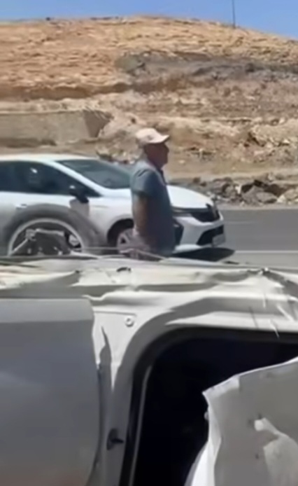 Midyat-Nusaybin Yolunda Feci Kaza: 1 Ölü,1 Ağır Yaralı