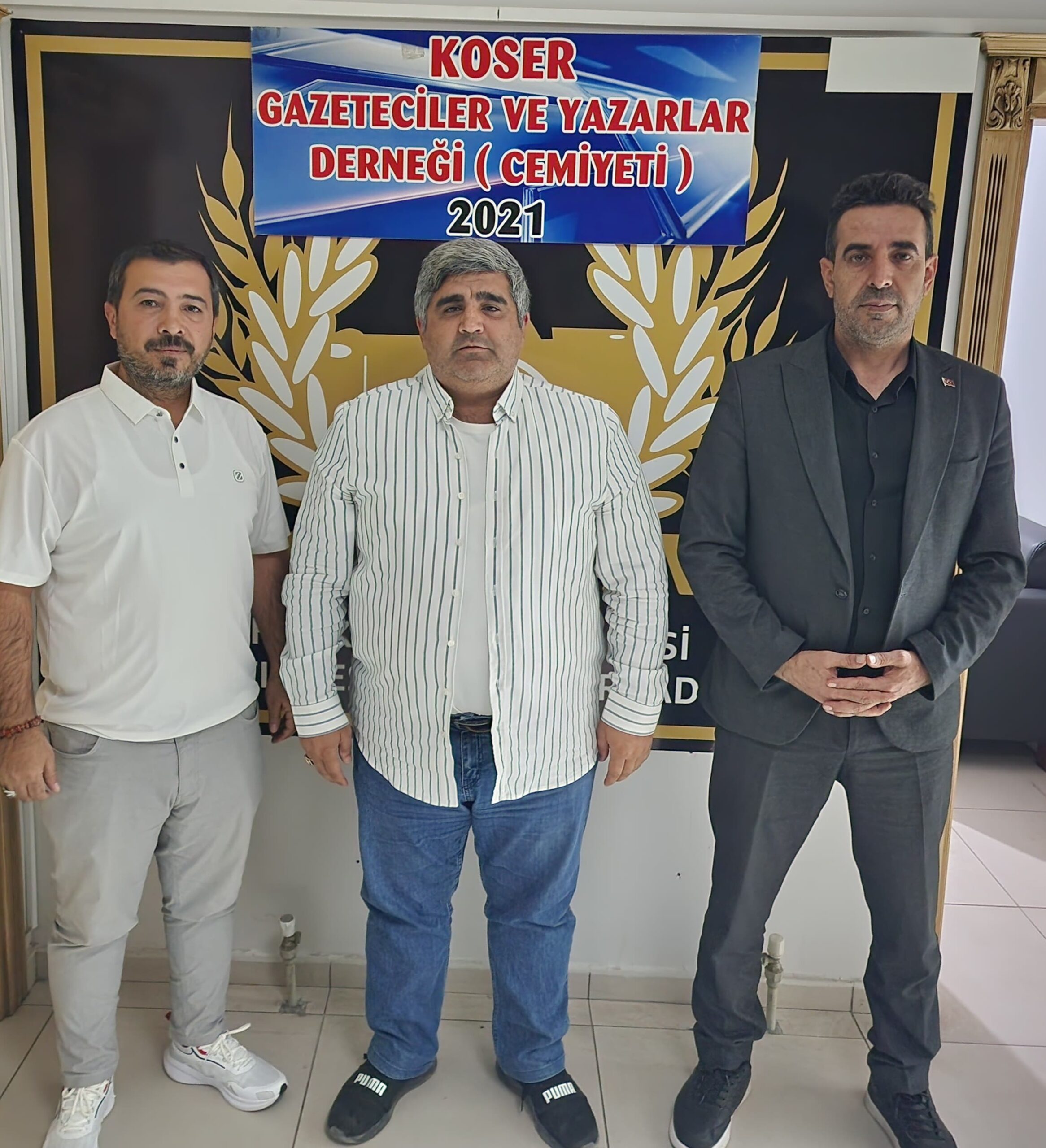 Sancak Muhafızları’ndan Koser TV’ye Ziyaret