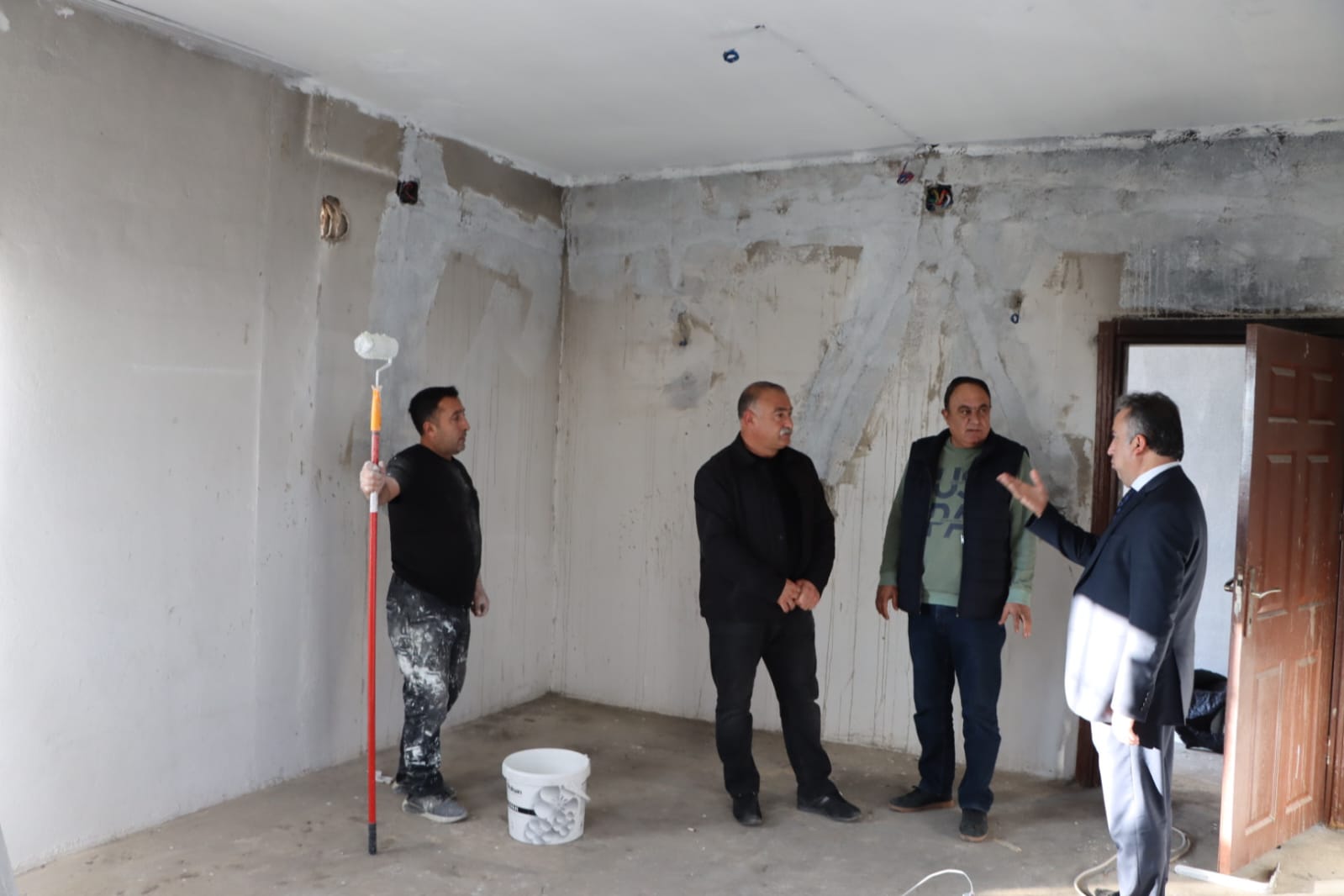 Kızıltepe’deki Yangın Mağduru Aileye Destek