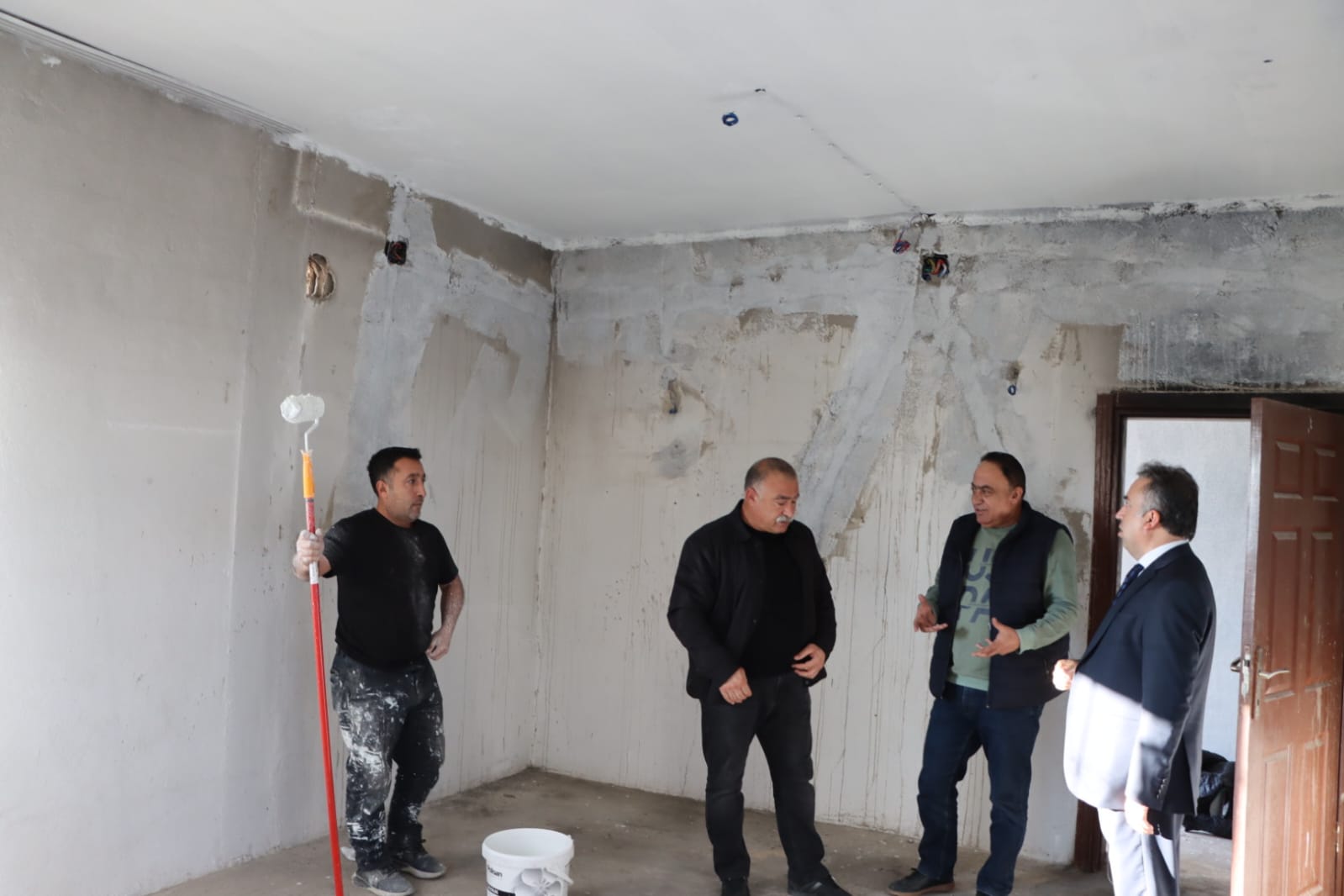 Kızıltepe’deki Yangın Mağduru Aileye Destek