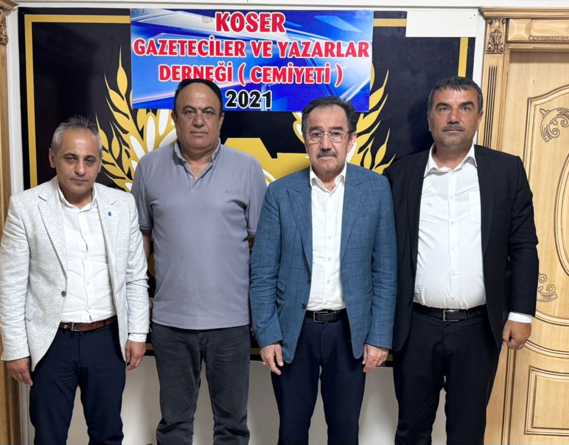 DEVA Partisi Genel Başkan Yardımcısı Merdanoğlu ve İl Başkanı Kerimoğlu’ndan Koser TV’ye Ziyaret
