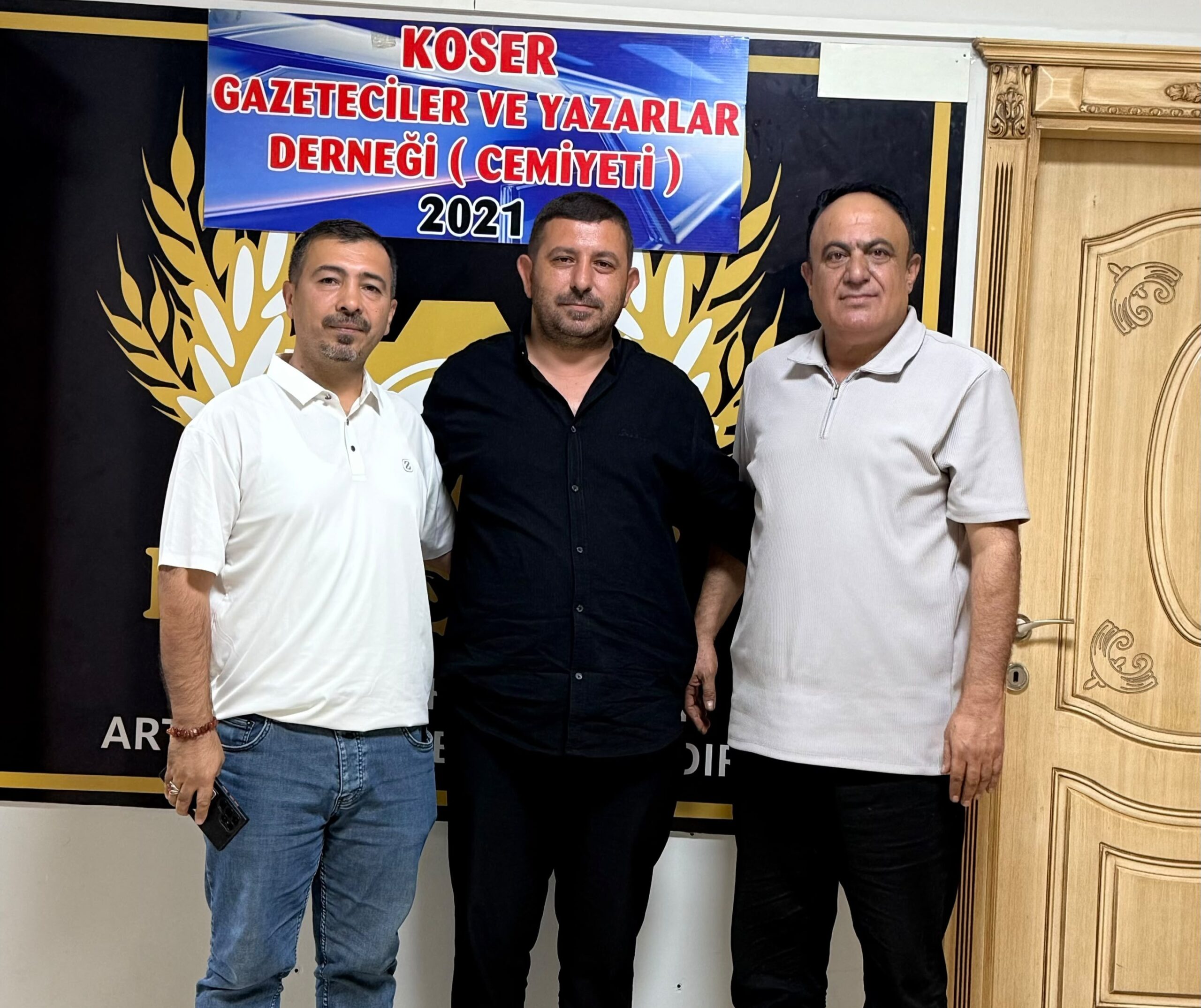 Kızıltepe Ziraat Odası Başkan Adayı Vedat Kılınçaslan’dan Koser Gazeteciler ve Yazarlar Cemiyeti’ne Ziyaret