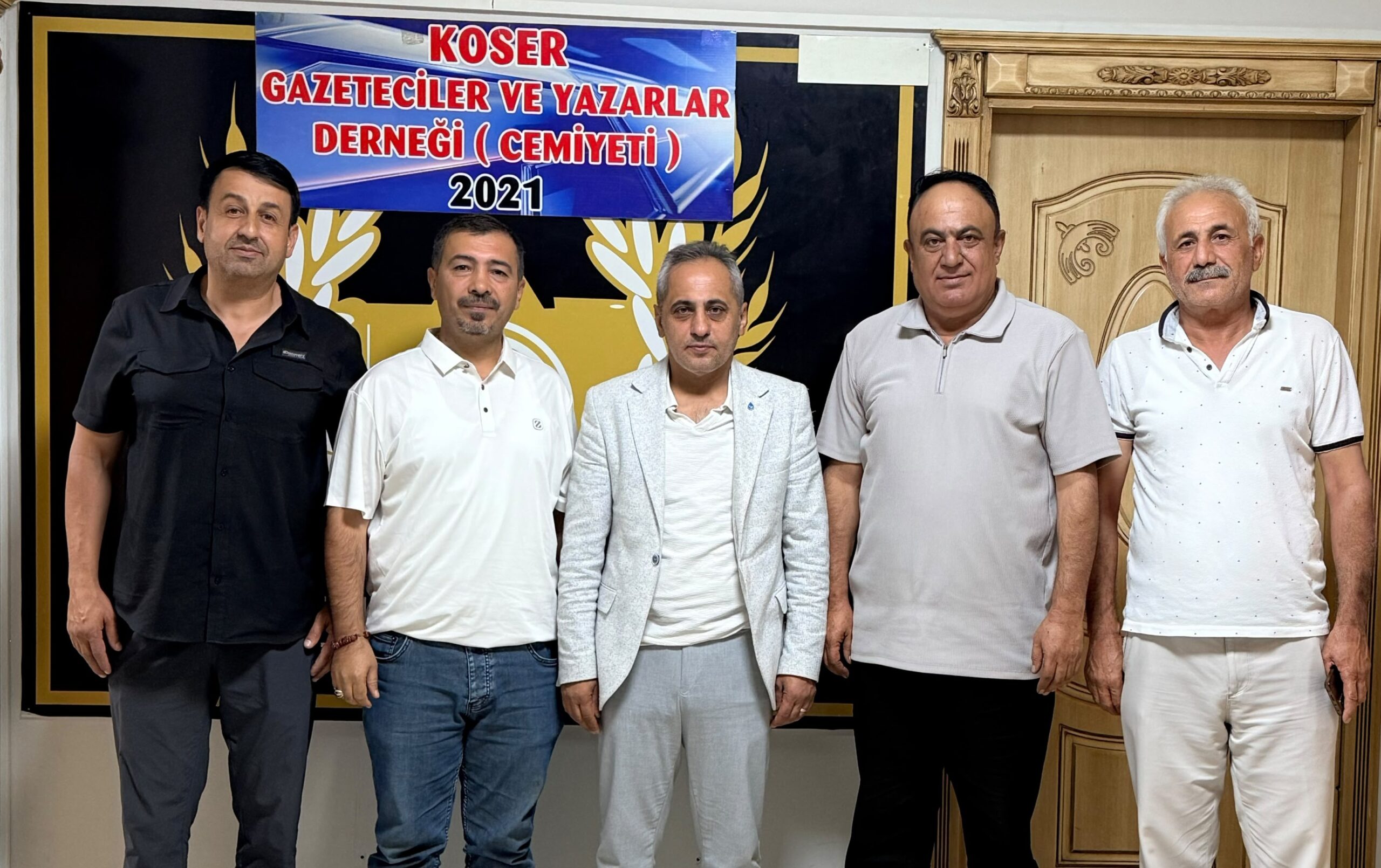 DEVA Partisi Mardin İl Başkanı Kadir Kerimoğlu’ndan Koser Gazeteciler ve Yazarlar Cemiyeti’ne Ziyaret