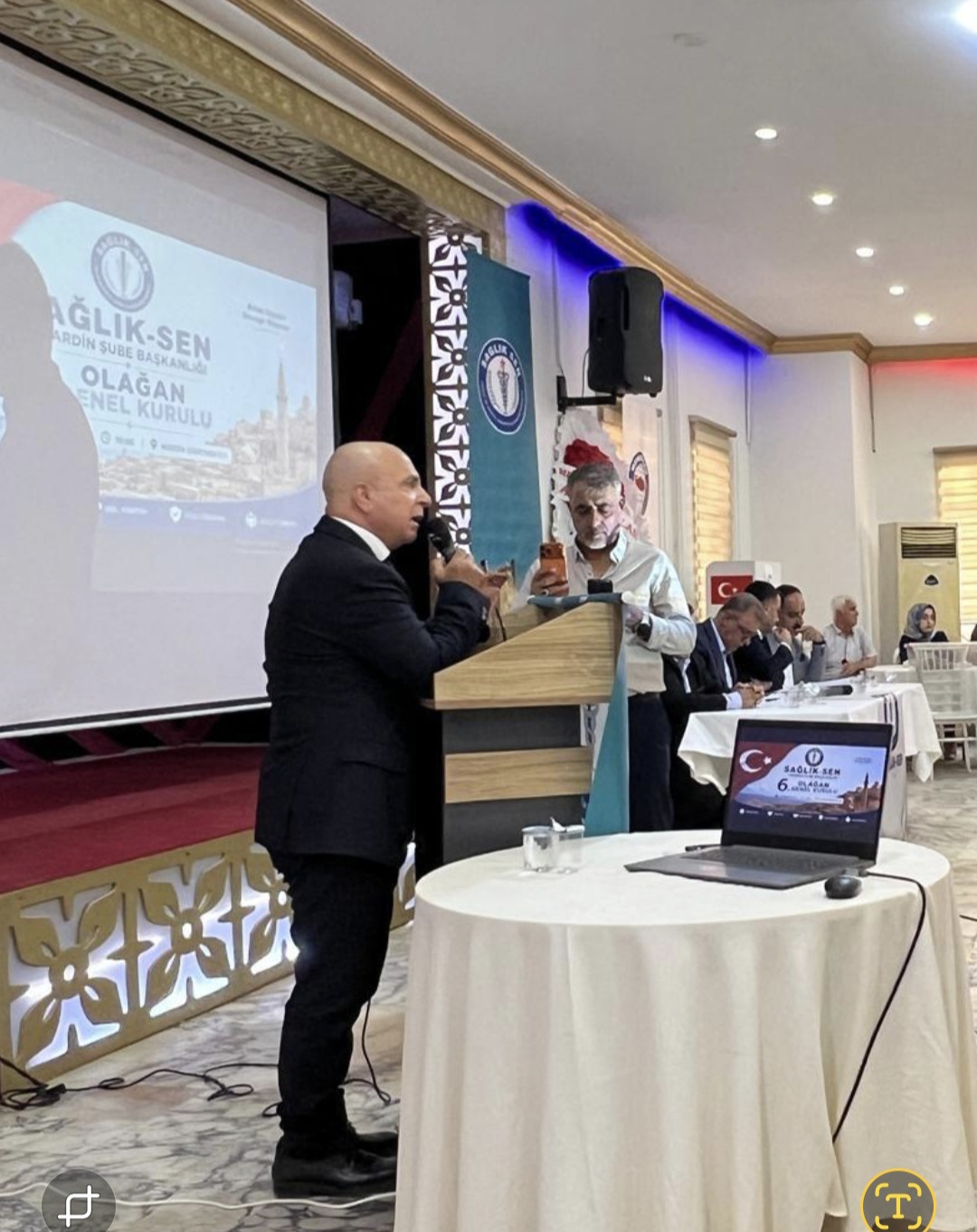 Sağlık-Sen Mardin Şubesi’nde Abdullah Saruhan Güven Tazeledi